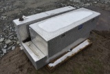 UWS 100 Gallon L Shape Tank with Diamond Plate Tool Box