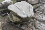 Pallet of 3 Landscape Boulders