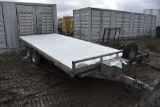 2015 Keystone 18' Aluminum Deck Over Trailer