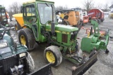 John Deere 750 Snow Plow Tractor
