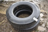 2 Michelin 275/80R24.5 Tires