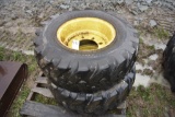2 Firestone 12.5/80-18 Tires on 8 Lug Rims