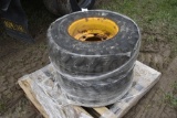 2 12-16.5 Tires on 6 Lug Rims