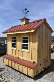 Amish Made Deluxe Chicken Coop