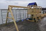 Amish Made 3 Swing Set
