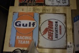 2 Retro Vintage Signs