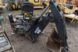 Bradco 9HD Skidsteer Mounted Back Hoe