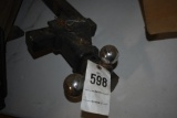 Adjustable Drop Hitch with Tri Ball