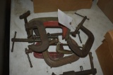 Group of C Clamps