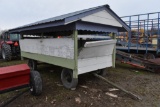 Produce Display Wagon On Single Axle Running Gear