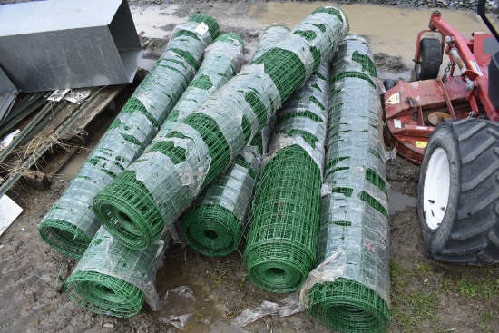6 Rolls of 72" Wire Mesh Fencing