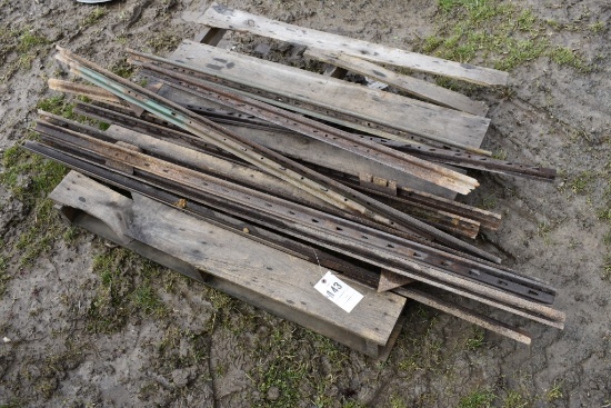 Group of 72" Metal Posts
