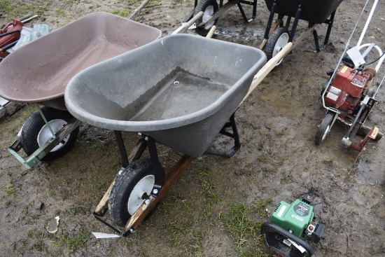 Plastic Wheel Barrow