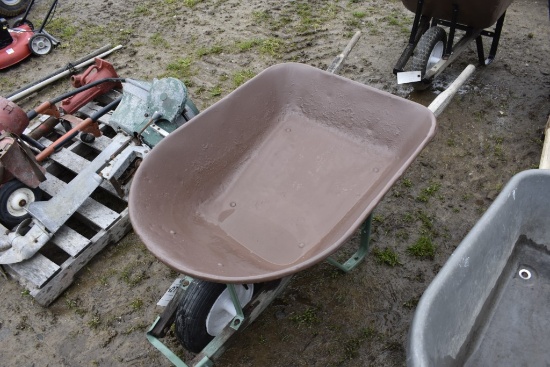 True Temper Metal Wheel Barrow