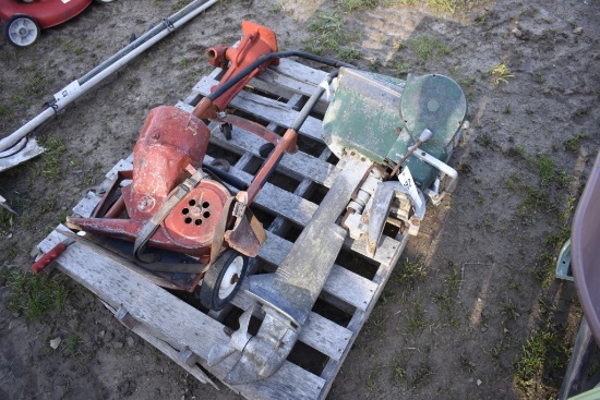 Boat Engine, Hand Truck, Seeder, Jack, Come Along