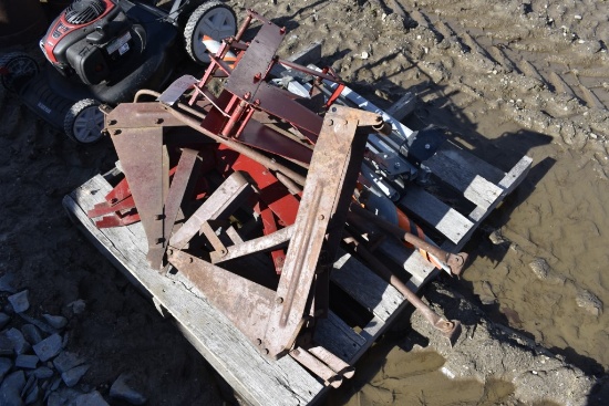 Group of Pump Jacks and Road Signs