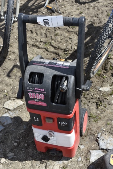 Cleanforce 1800 PSI Electric Pressure Washer