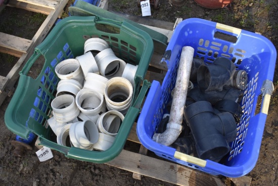 2 Hampers of PVC Fittings