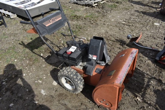 MTD 8/26 Snow Blower