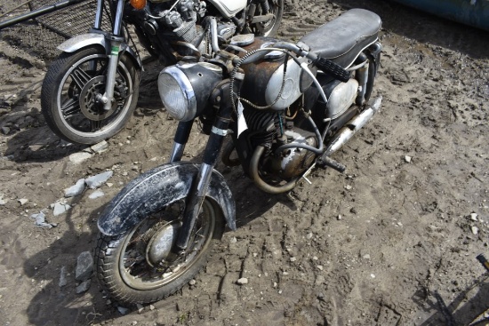 1962 Puch 250 2 Stroke Motorcycle