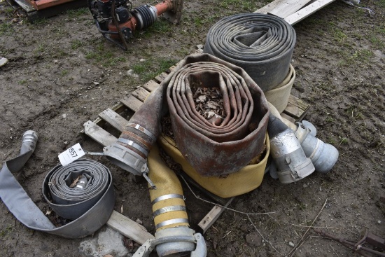 Pallet of Discharge Hose