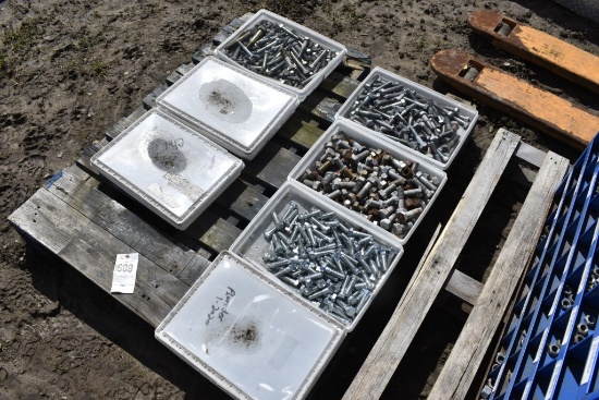 Pallet of Large Bolts