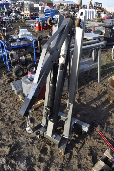 Pittsburgh 1 Ton Folding Engine Crane