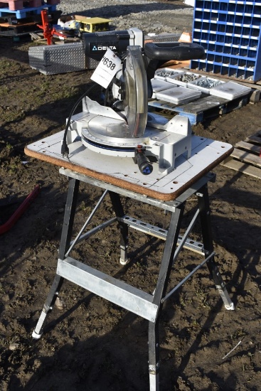 Delta Miter Saw with Table