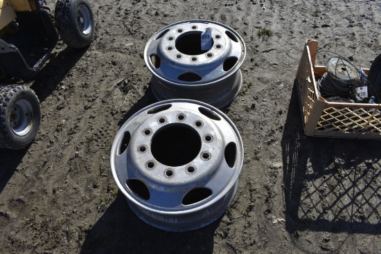 2 10 Lug Aluminum Rims