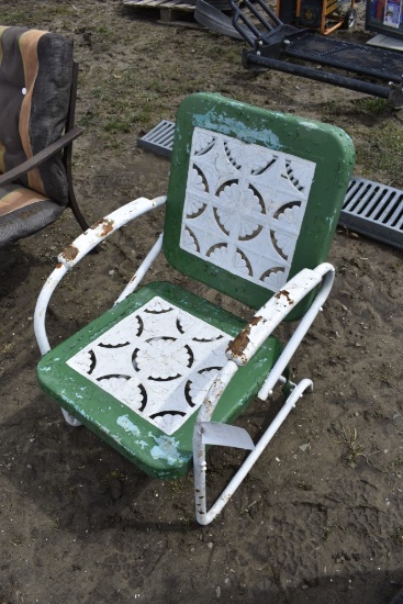 Antique Metal Chair