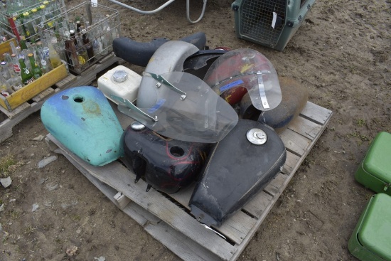 Pallet of Motorcycle Parts