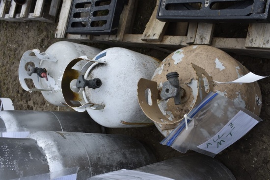 3 Propane Tanks