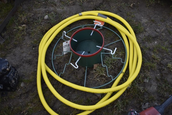 Tree Stand and Gas Line