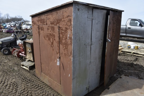 Metal Coal Bin
