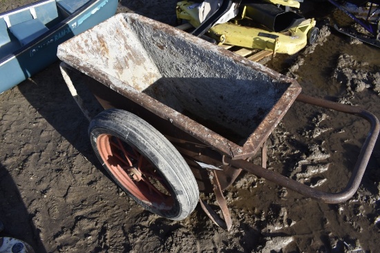 Mortar Cart with Spoked Wheels