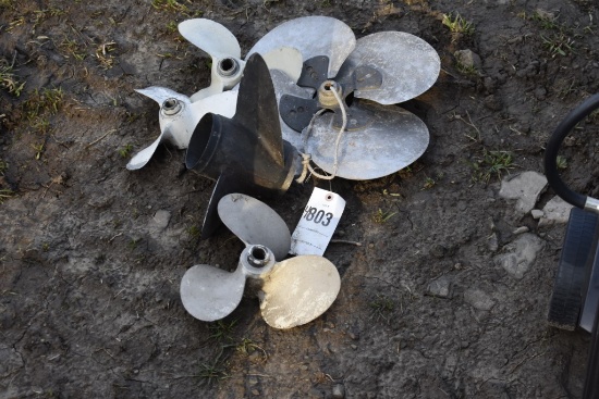 Group of Boat Propellers