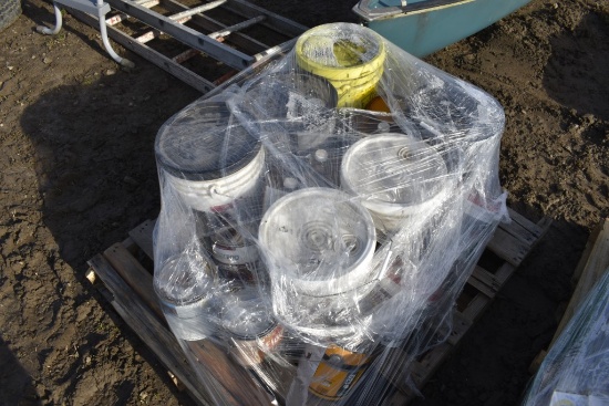 Pallet of Paint, Stain