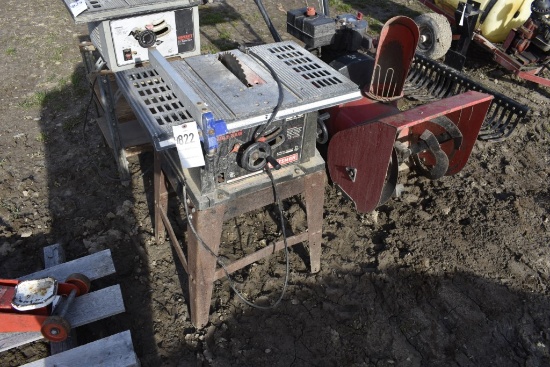 Craftsman 10" Table Saw on Stand