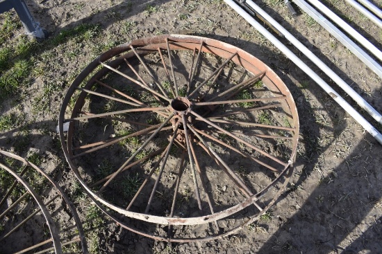2 44" Steel Wheels