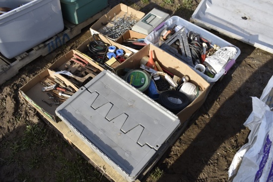 Pallet of Misc Tools