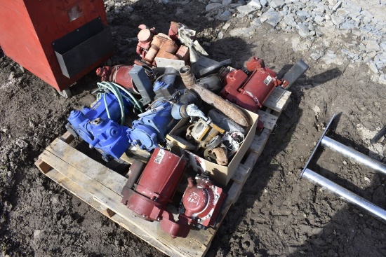 Pallet of Pumps and Motors
