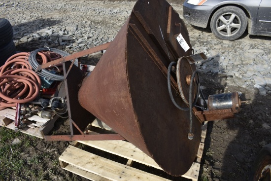 Seed Mixer Hopper with Electric Agitator