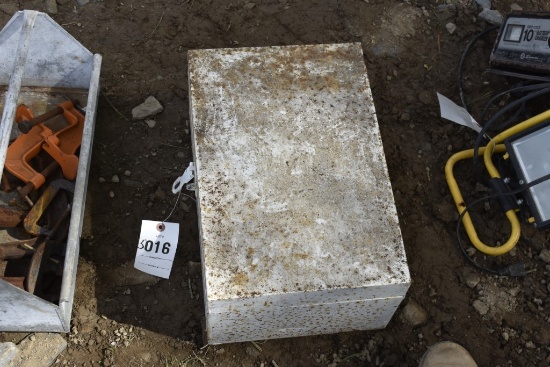 Metal Box with Contents