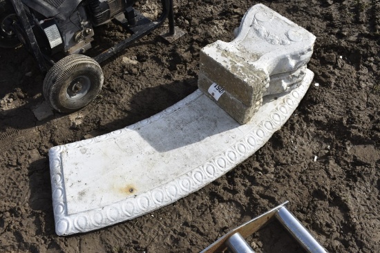 48" Concrete Bench