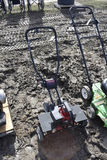 Troy Bilt Tiller Cultivator with Thatcher