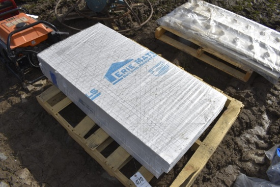 Pallet of Roofing Foam and Insulation