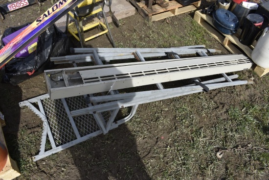 Tree Stand and Baseboard Heater