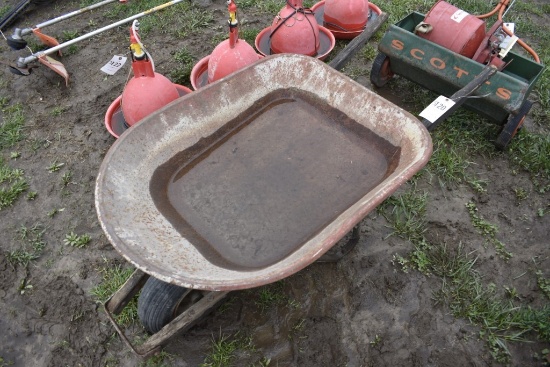 Metal Wheel Barrow