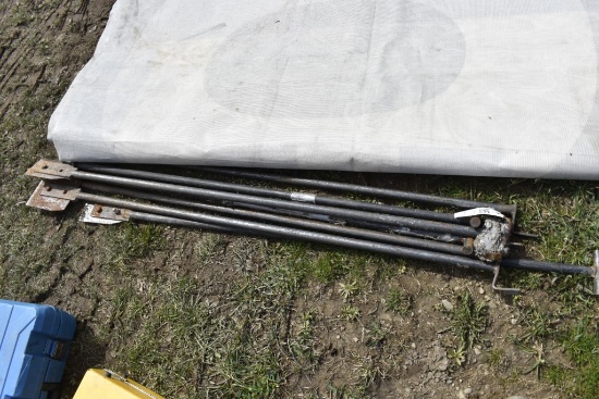 Group of Floor Scrapers