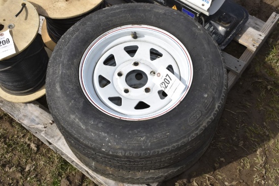 2 5 Lug Rims with Tires